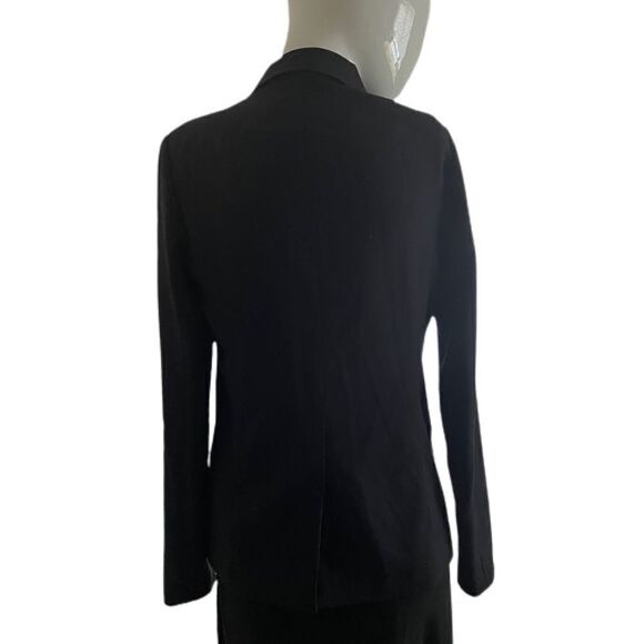 Fossil Gold Sequin Lapel Black Blazer - Picture 3 of 6